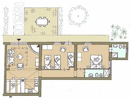 Il Lebbio Agriresort Apartment *
